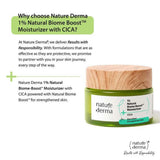 Nature Derma 1% Natural Biome-Boost Moisturizer With CICA -50 ml image 6