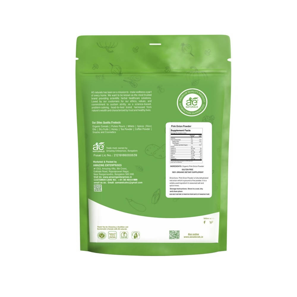 Ae Naturals Pink Onion Powder – Premium Dehydrated Onion Spice image 2