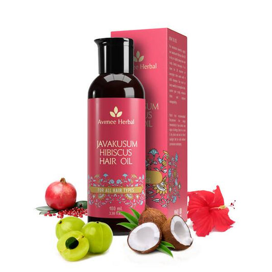 Avimee Herbal Javakusum Hibiscus Hair Oil -100ml image 1