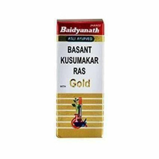 Baidyanath Basant Kusumakar Ras Gold - 25 Tabs image 1