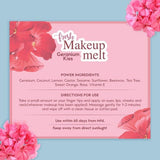 Nat habit Geranium Kiss Makeup Melt - 25 ml image 2