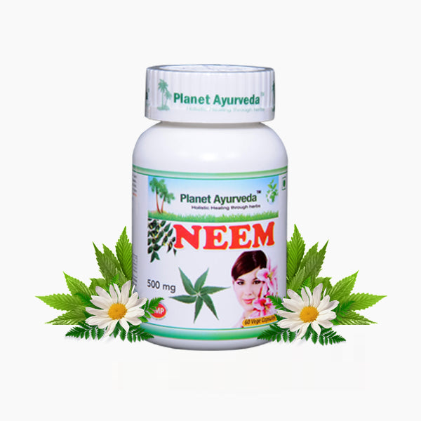 Planet Ayurveda Neem Capsules - 60 tabs image 1