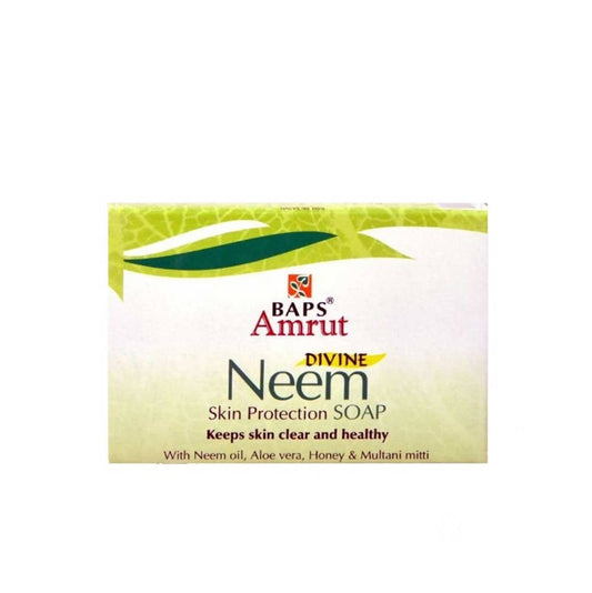 Baps Amrut Divine Neem Skin Protection Soap - 75 gms image 1