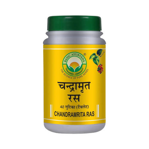 Basic Ayurveda Chandramrita Ras Tablet - 40 Tablets image 1