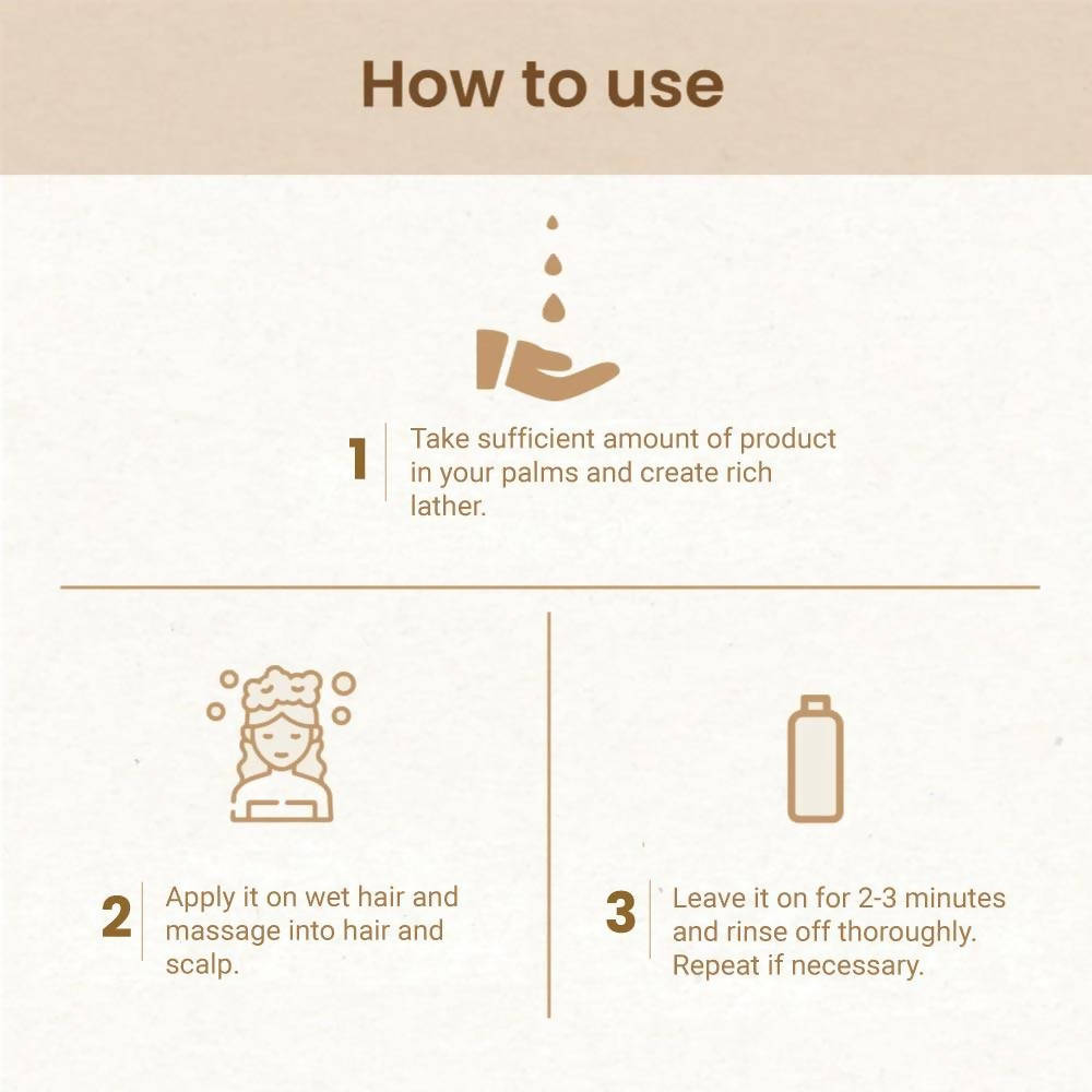 Mother Sparsh Ginger & Neem Anti-Dandruff Hair Cleanser image 3