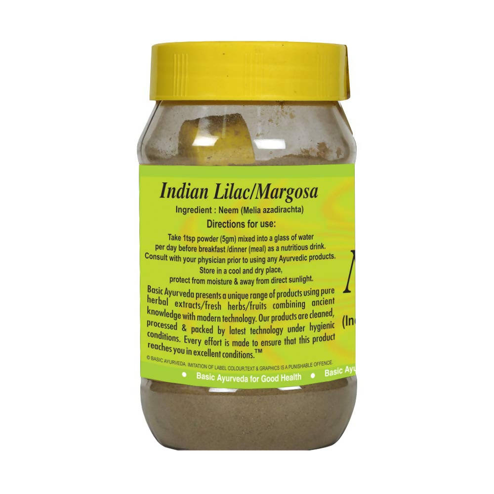 Basic Ayurveda Neem Leaf Powder - 200 gms image 3