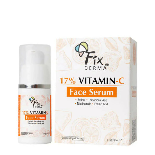 Fixderma 17% Vitamin C Face Serum -15 gm image 1