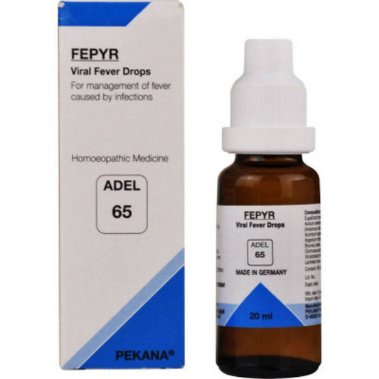 ADEL Homeopathy 65 Fepyr Drops - 20ml image 1