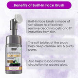 Wow Skin Science Charcoal Foaming Face Wash - 100 ml image 3