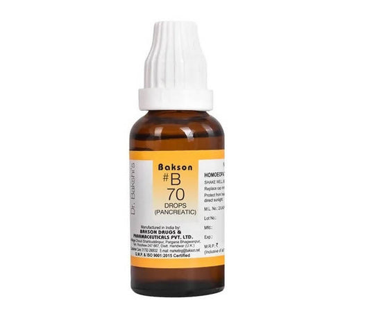 Bakson's Homeopathy B70 Drops image 1