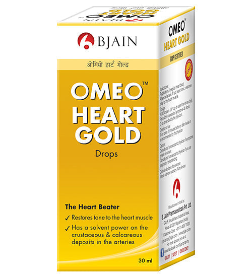 Bjain Homeopathy Omeo Heart Gold Drops image 1