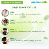 Mamaearth Onion Hair Serum with Onion and Biotin for Strong, Frizz-Free Hair - 100 ml image 4