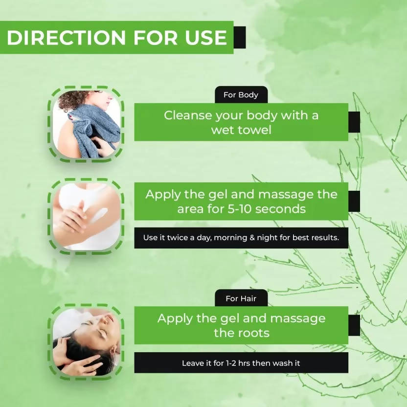Ae Naturals Pure Aloevera Gel With Neem Extracts image 4