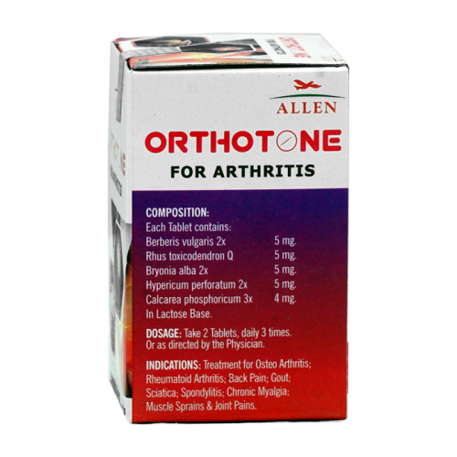 Allen Homeopathy Orthotone Tablets image 3