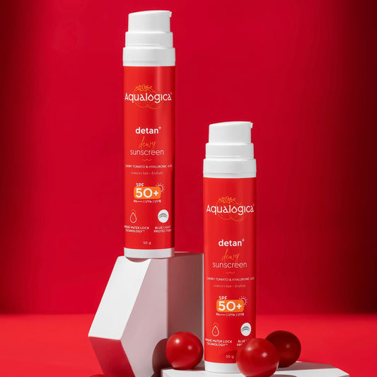 Aqualogica Detan+ Dewy Sunscreen - 50 gms - Pack of 2 image 1