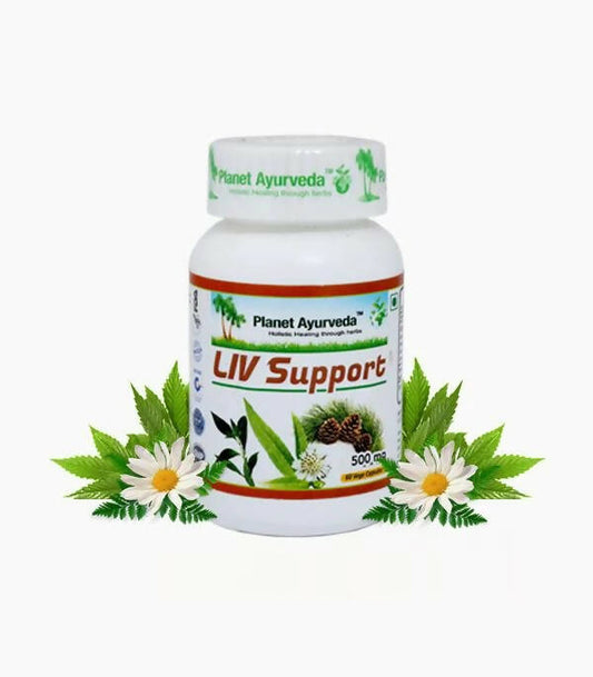 Planet Ayurveda Liv Support Capsules - 60 tabs image 1