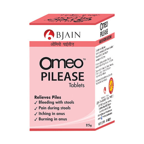Bjain Homeopathy Omeo Pilease Tablets image 1