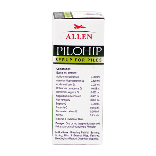 Allen Homeopathy Pilohip Syrup image 3