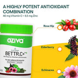 OZiva Plant Based Bettr.C+ With Rosehip, Elderberry & Echinacea image 2