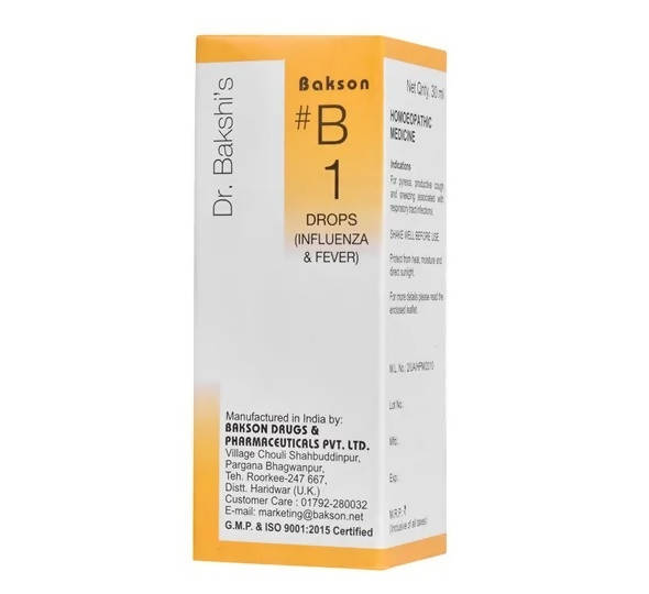 Bakson's Homeopathy B1 Drops image 1
