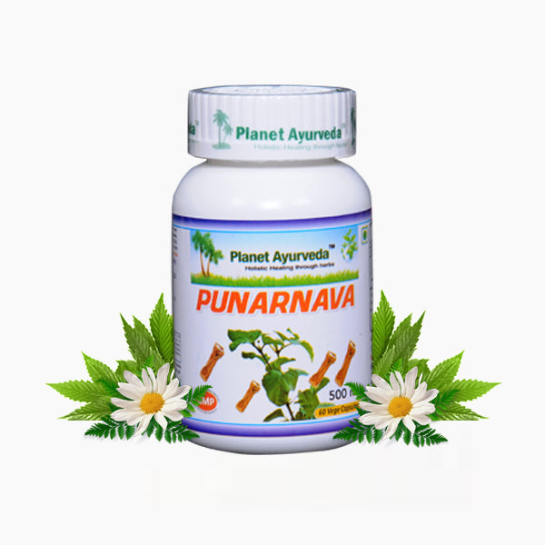 Planet Ayurveda Punarnava Capsules - 60 tabs image 1