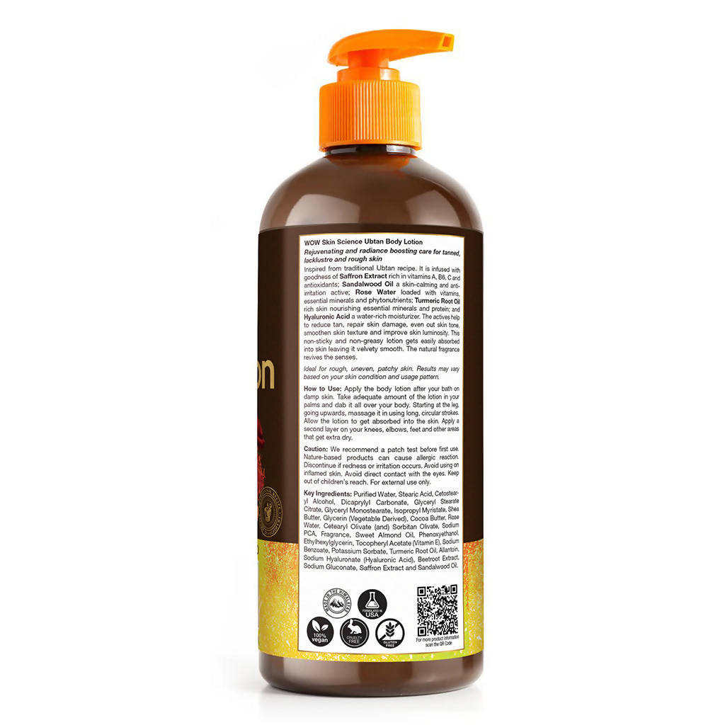 Wow Skin Science Ubtan Body Lotion - 400 ml image 2