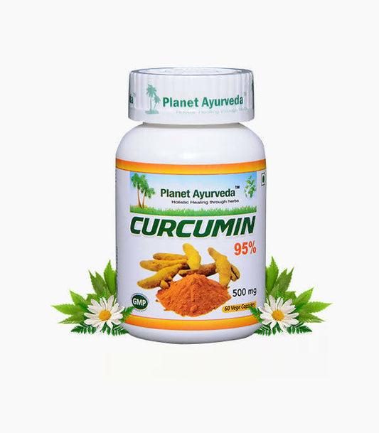 Planet Ayurveda Curcumin 95% Capsules - 60 tabs image 1