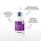 The Derma Co 2% Alpha Arbutin Face Serum For Dark Spots & Uneven Skin Tone image 3