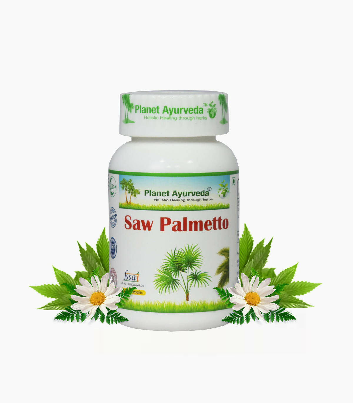 Planet Ayurveda Saw Palmetto Capsules - 60 tabs image 1