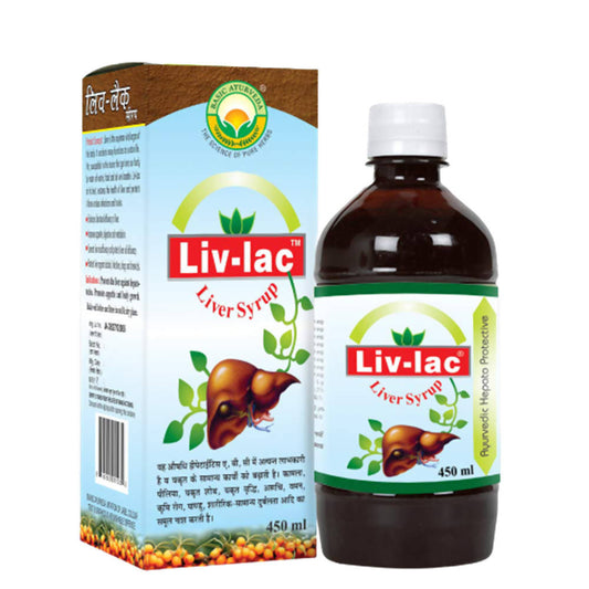 Basic Ayurveda Liv- Lac Liver Syrup - 450 ml image 1
