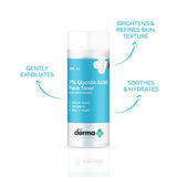 The Derma Co 7% Glycolic Acid Toner for Open Pores - 200 ml image 2