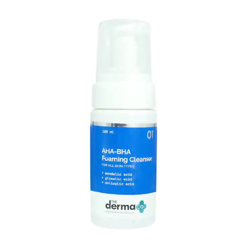 The Derma Co 3% AHA-BHA Foaming Face Wash - 100 ml image 2