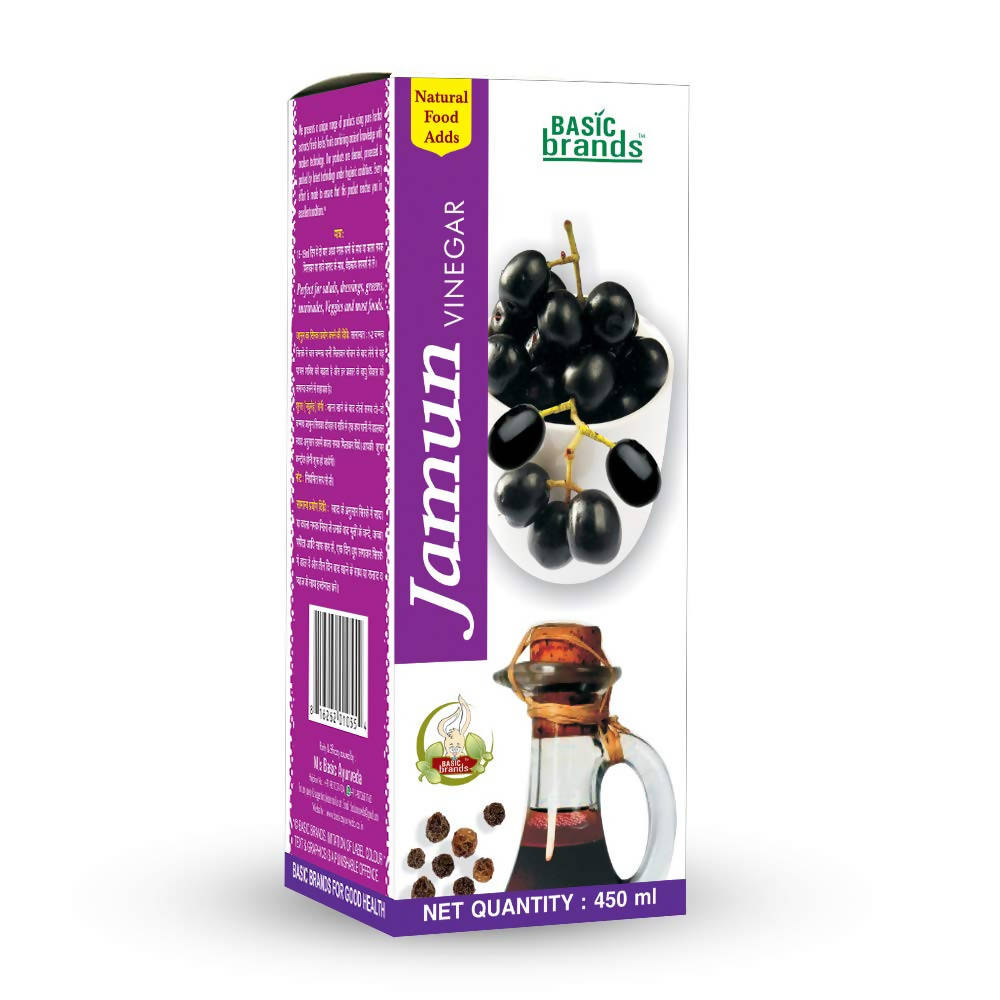 Basic Ayurveda Jamun Vinegar - 450 ml image 3