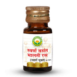 Basic Ayurveda Swarn Vasant Malti Ras (With Gold) Tablets - 30 Tablets image 3
