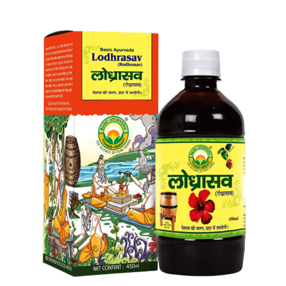 Basic Ayurveda Lodhrasava - 450 ml image 1