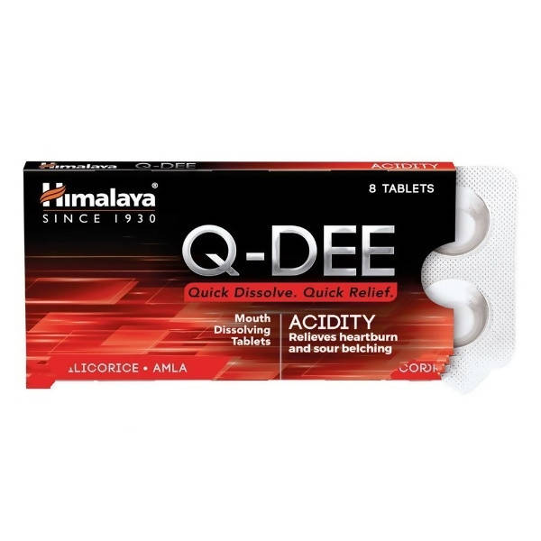 Himalaya Q-DEE Acidity Tablets image 1