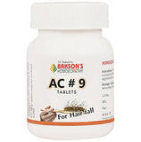 Bakson's Homeopathy AC#9 Tablets image 2