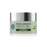The Moms Co. Natural Green Tea Night Gel - 50g for Hydration & Skin Soothing image 2