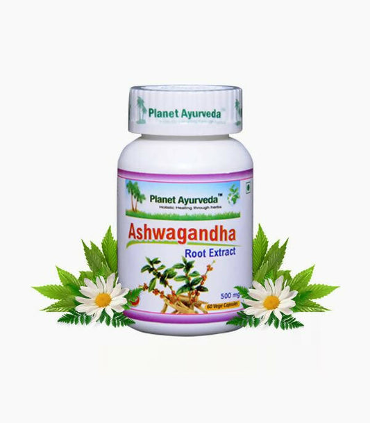Planet Ayurveda Ashwagandha Capsules - 60 tabs image 1
