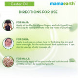 Mamaearth Castor Oil For Skin, Hair and Nails - 150 ml image 5