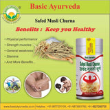 Basic Ayurveda Safed Musli Churna - 100 gms image 2