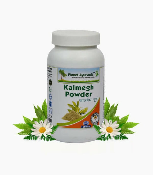 Planet Ayurveda Kalmegh Powder (Andrographis Paniculata) – 100g – Supports Respiratory Health image 1