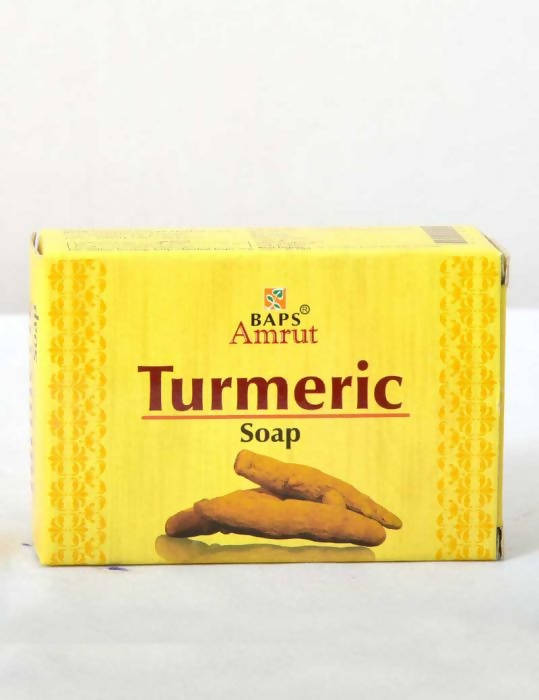 Baps Amrut Turmeric Soap - 100 gms image 2