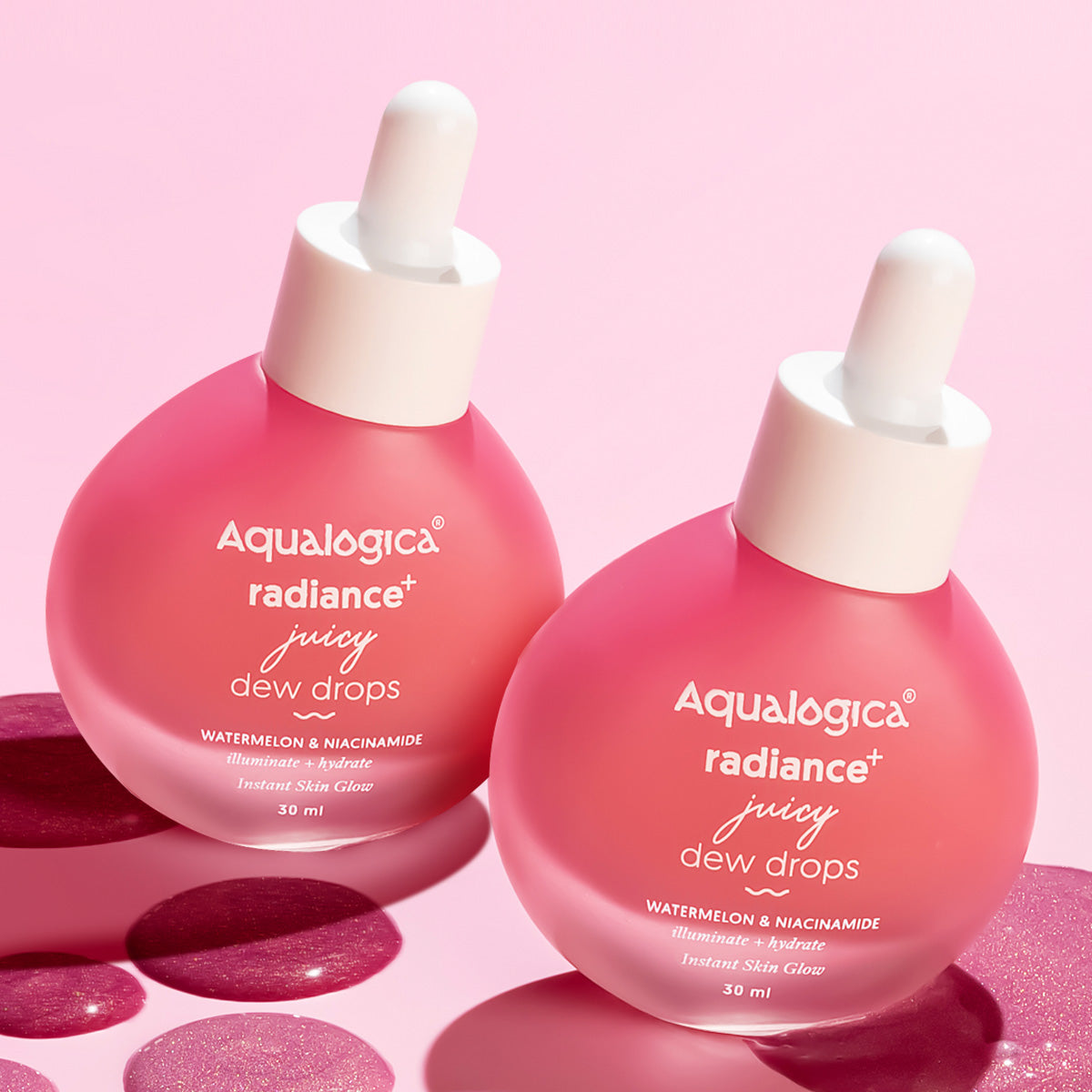 Aqualogica Radiance+ Juicy Dew Drops - 30 ml - Pack of 2 image 1