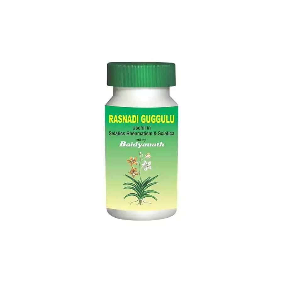 Baidyanath (Jhansi) Rasnadi Guggulu Tablet - 80 Tablets image 1