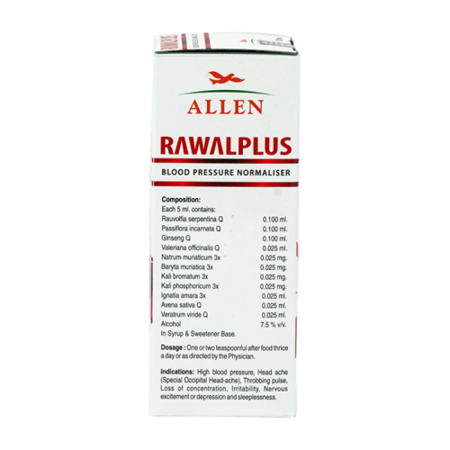 Allen Homeopathy Rawalplus Herbal Wellness Syrup – Natural Blend for Daily Vitality & Balance image 3