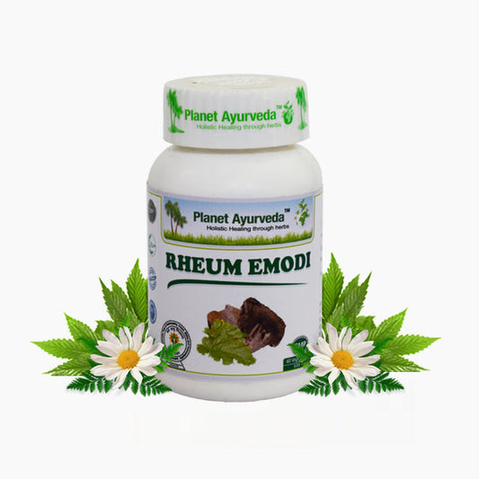 Planet Ayurveda Rheum Emodi Capsules - 60 tabs image 1