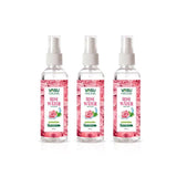 Vasu Naturals Rose Water - 100 ml (Pack of 3) image 1