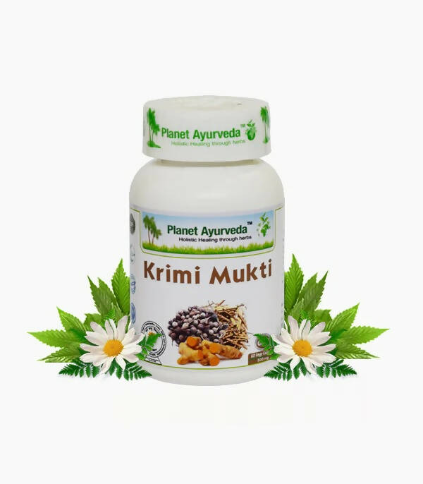 Planet Ayurveda Krimi Mukti Capsules - 60 tabs image 1
