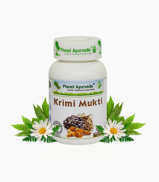 Planet Ayurveda Krimi Mukti Capsules - 60 tabs image 1